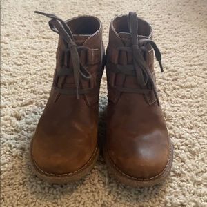 Clarks Leather Booties